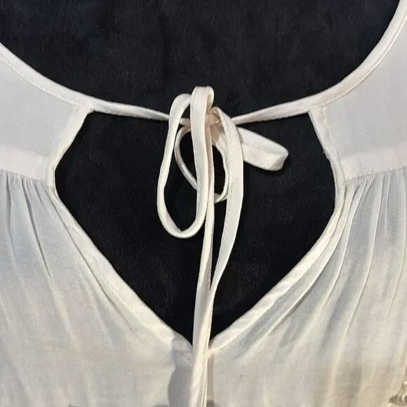 Free People A Few Of Mh Favorite Things Ruffle Top Size S - Picture 6 of 9